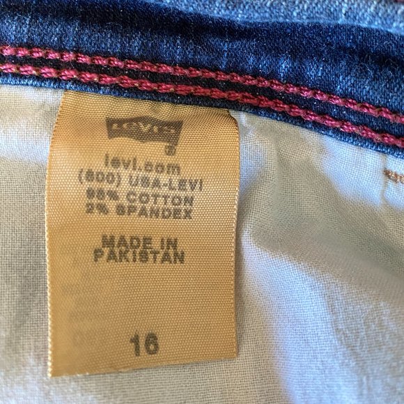 Levi's Bermuda 548 Women's Shorts Size 16 - Picture 3 of 4